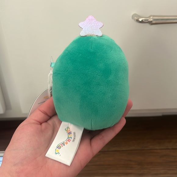 Squishmallows Christmas Johann The Christmas Tree 4” NEW 2023 - Picture 2 of 5